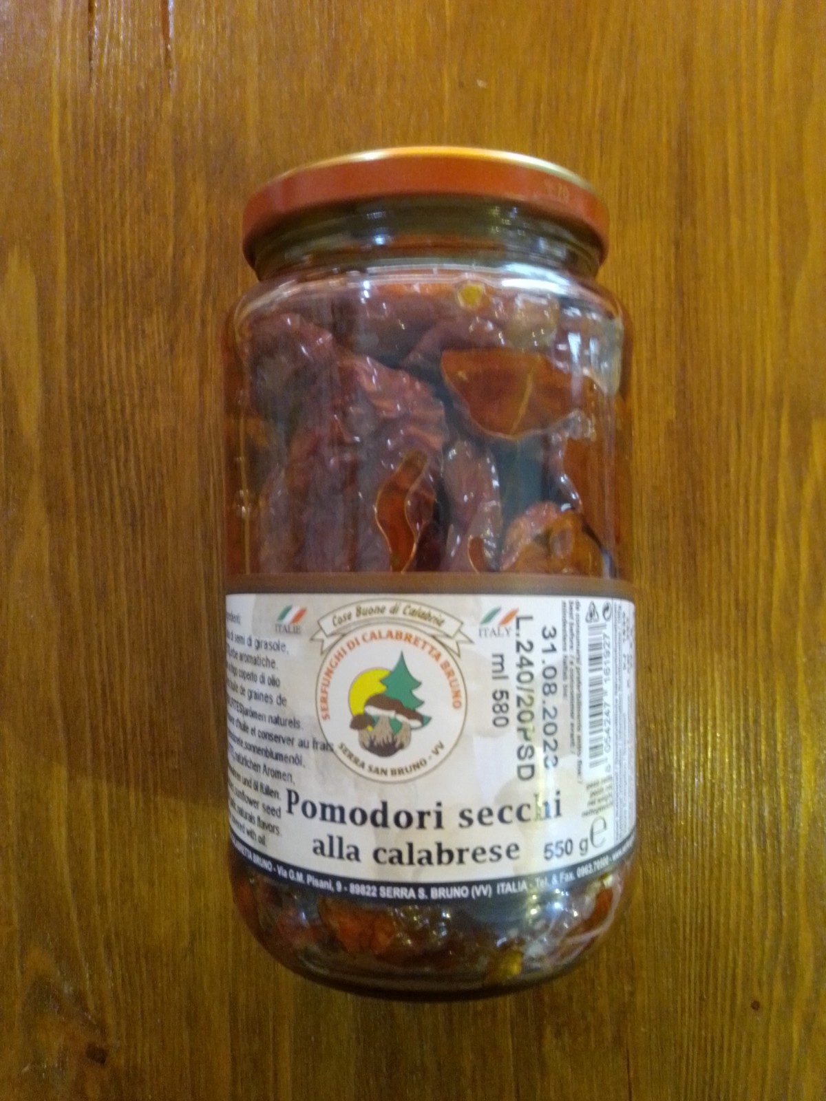 Vendita online Pomodori Secchi Calabresi - 950 g - Delizie di Calabria